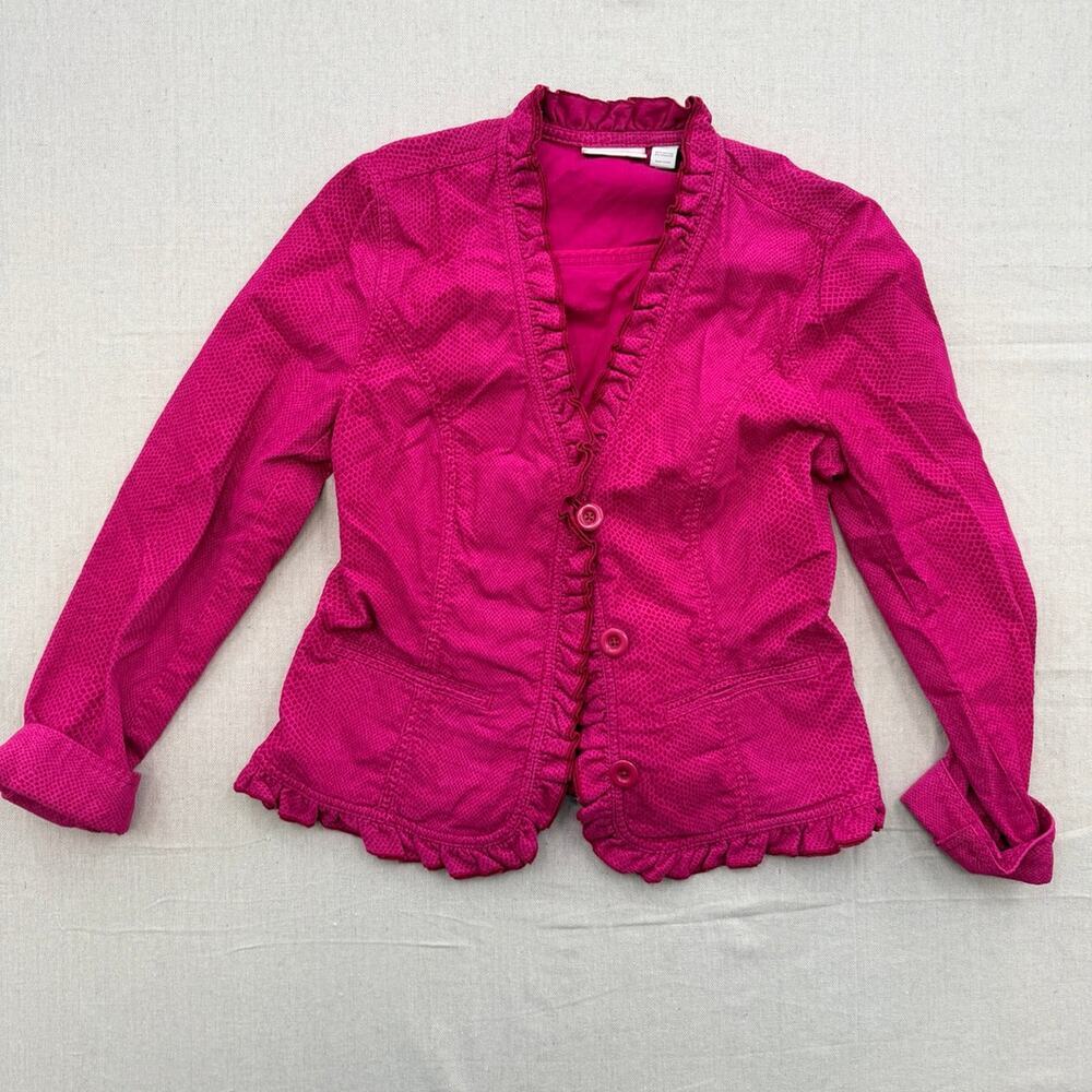 Chico’s Hot Pink Jacket